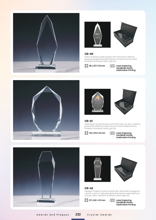 Crystal Awards.