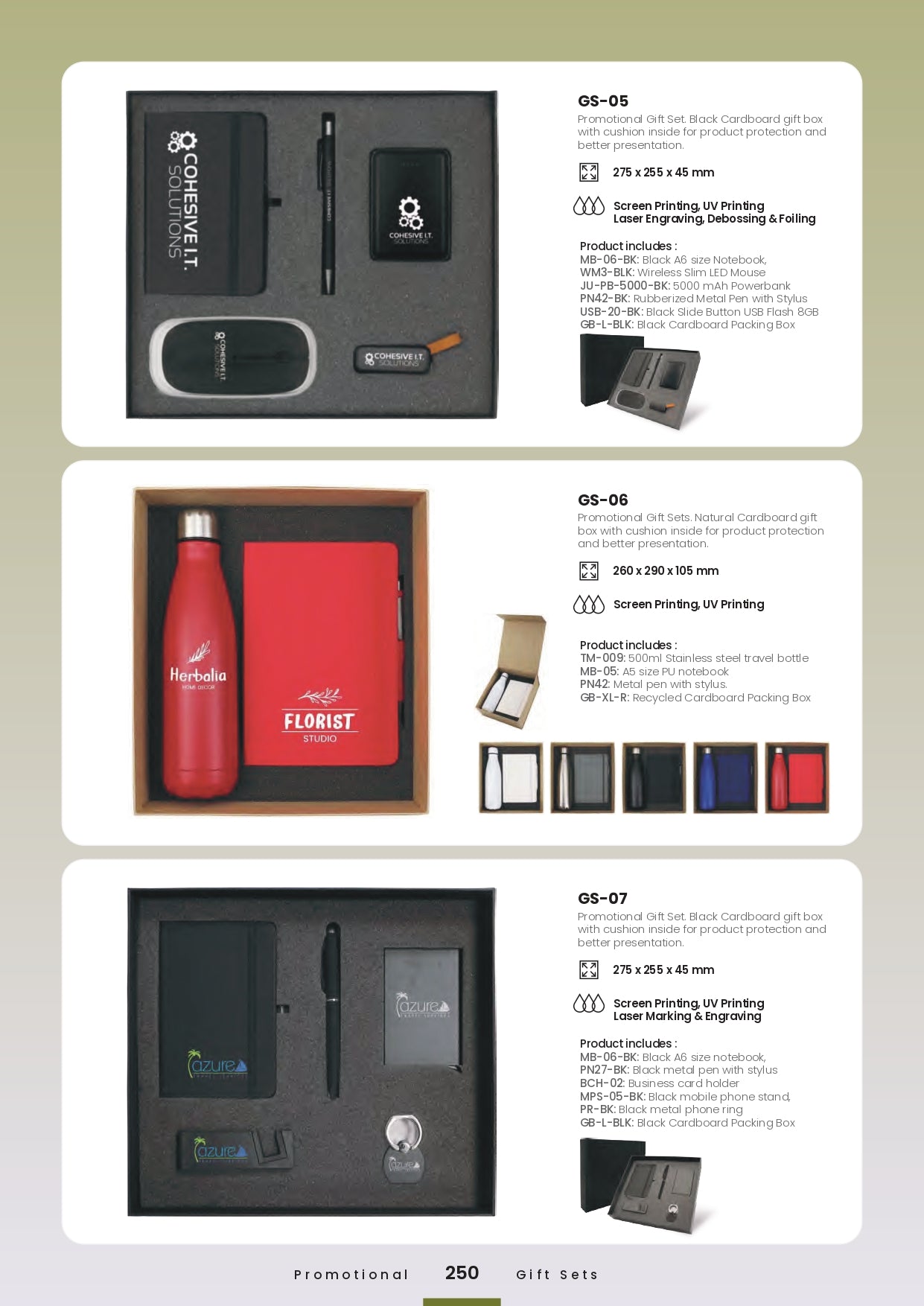 Personalised Gift Sets
