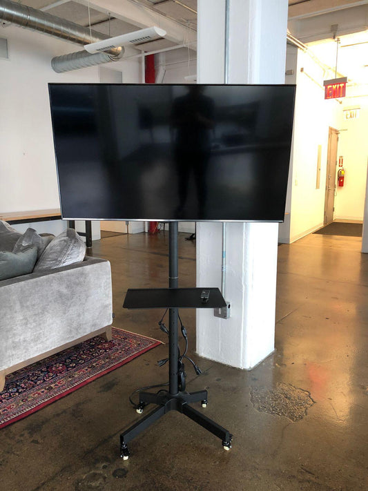 TV Stand with Laptop Space